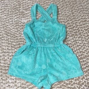 Disney terrycloth romper for poolside cuteness